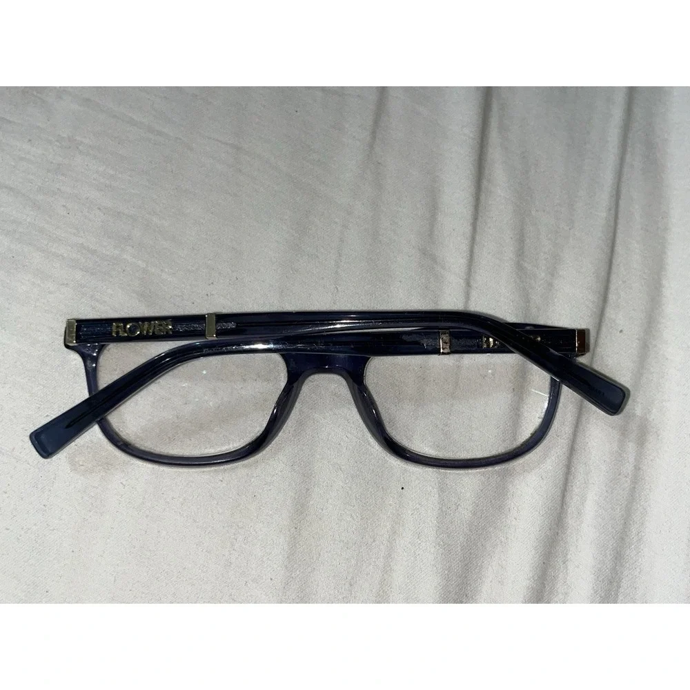 Flower Maggie Blue 6003 Eyeglasses Frames Only Women's Ladies 50 19 140